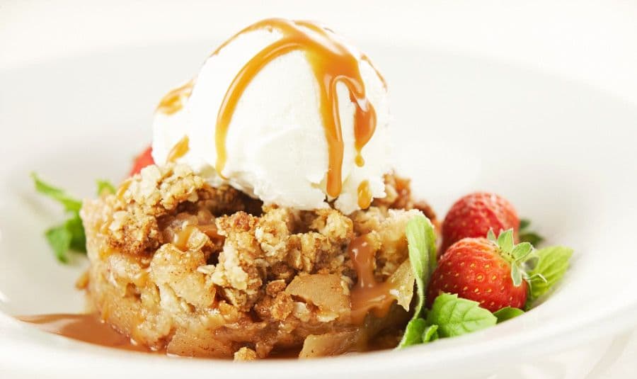 Warm Apple Crumble