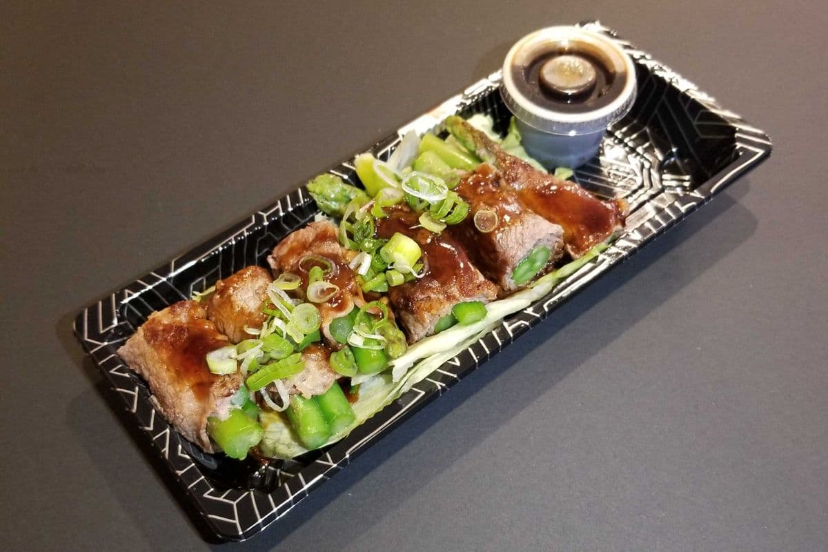 Asparagus Beef Maki