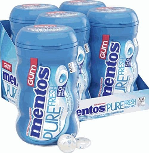 Mentos Gum Pure Fresh Mint 50s