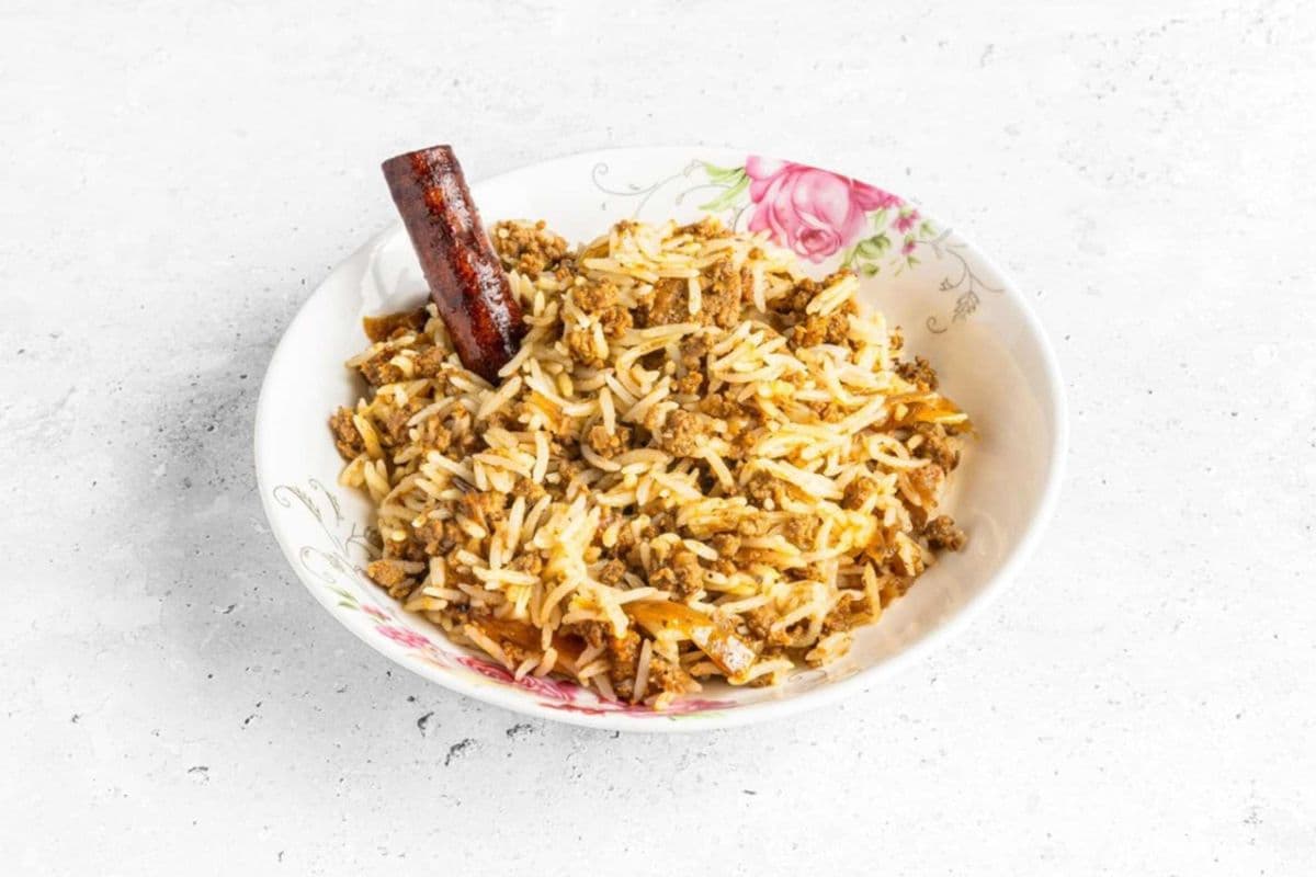 Ground Beef Biryani