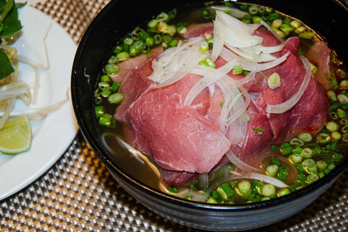 6. Pho Rare Beef