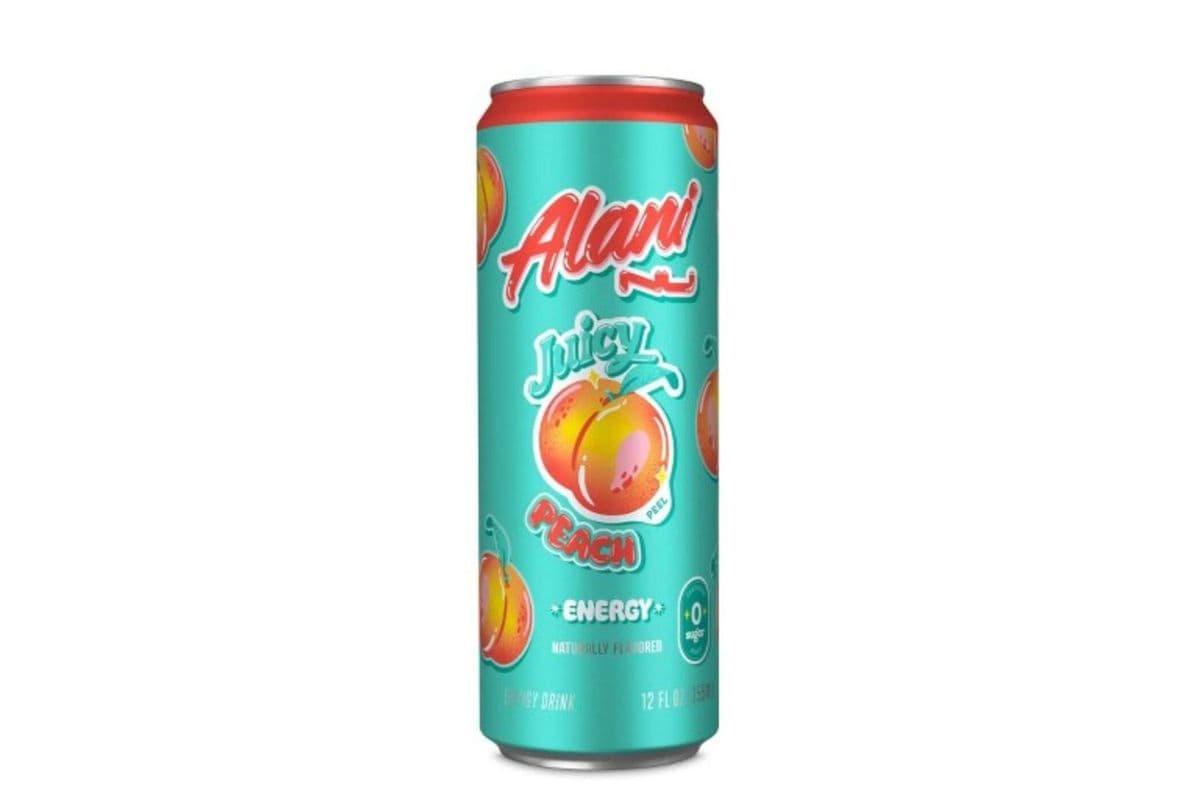 Alani Juicy Peach Energy Drink (355 mL)