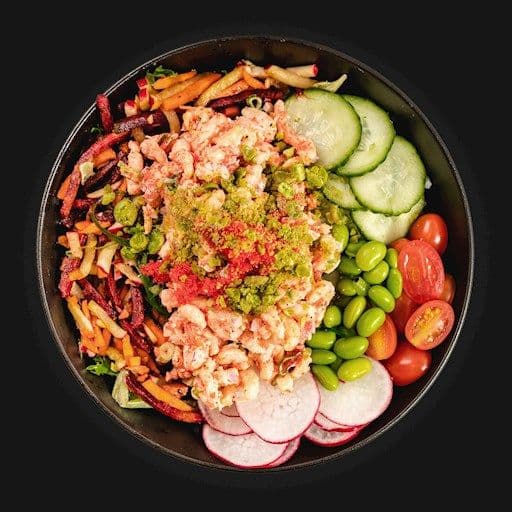Poké crevettes japonaise / Japanese Shrimp Poke
