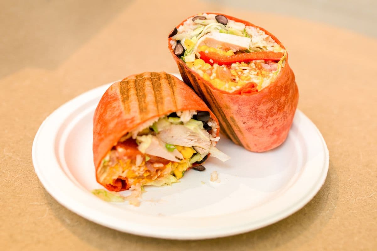 Zesty Chicken Burrito
