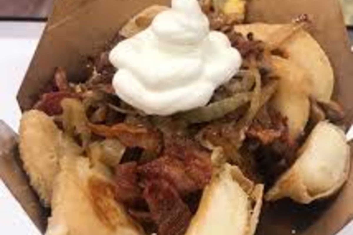 Bacon Cheese Steak Pierogi