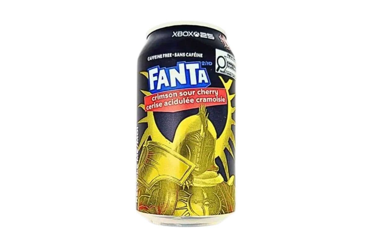 Fanta Crimson Sour Cherry (US) (355ml) (140 Cal)