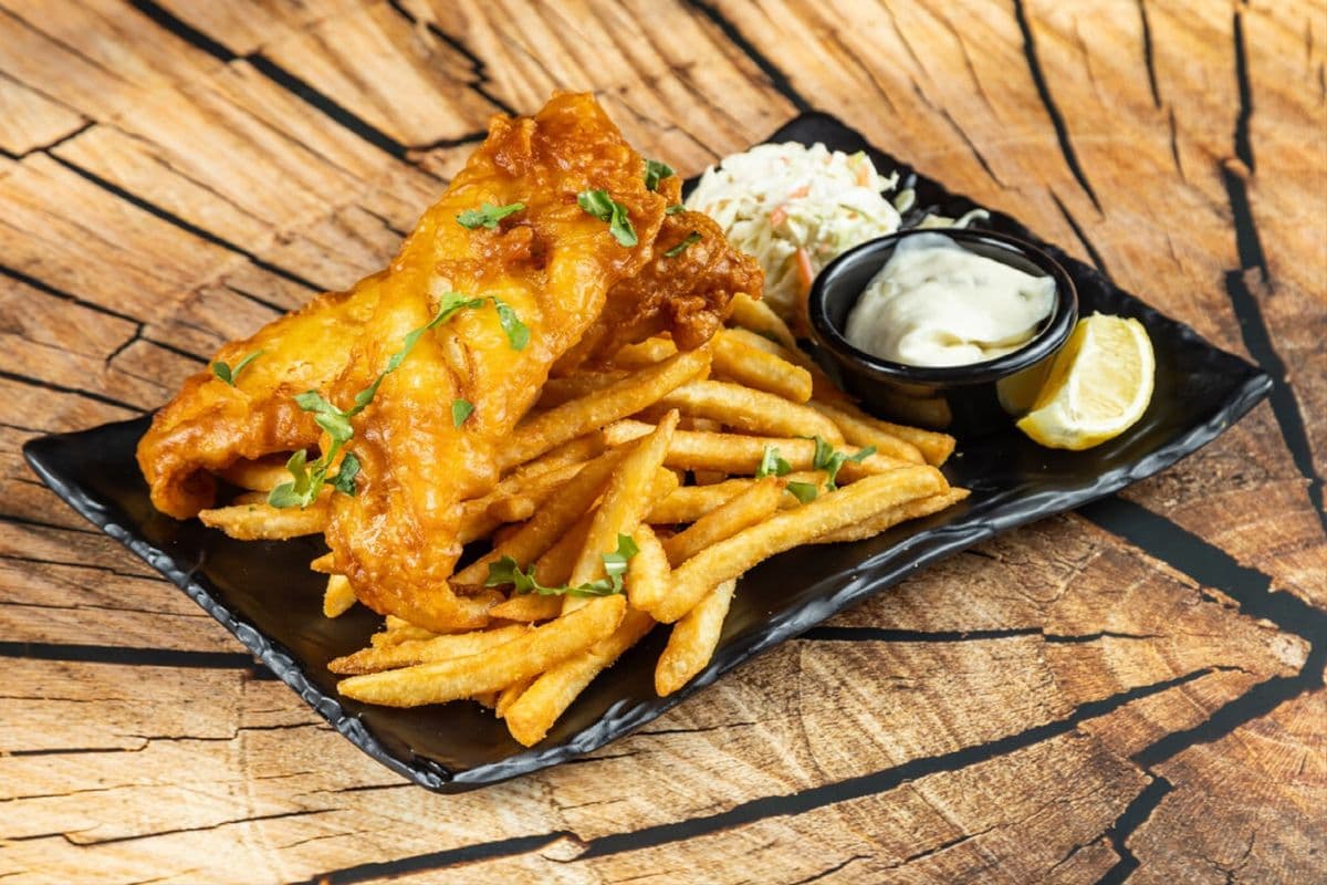 Alaskan White Fish and Chips