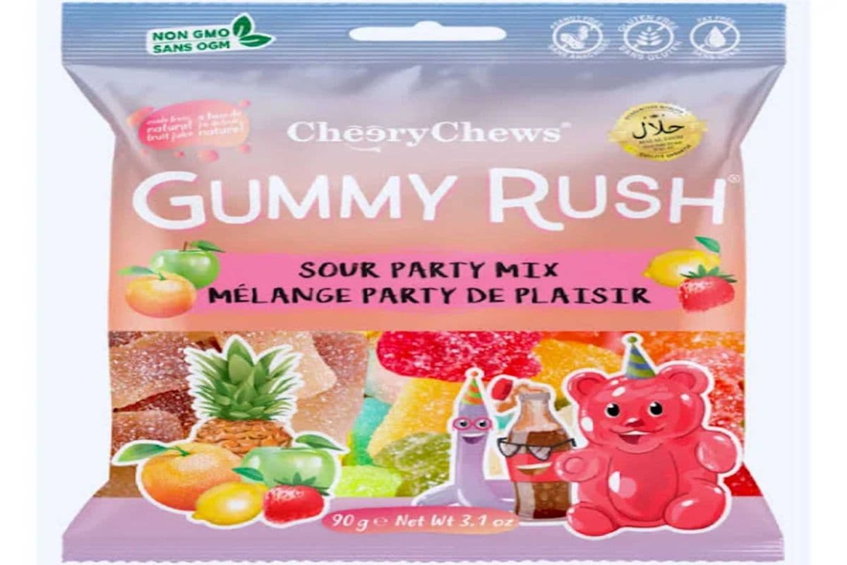 Gummy Rush Sour Party Mix (90 g)