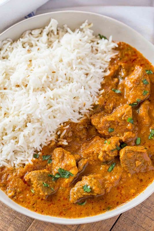 Lamb Curry COMBO with Rice