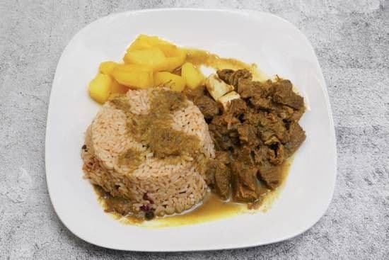 Curried Goat Dinner