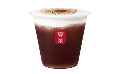 Brown Sugar Milk Foam Oolong Tea / Mousse de lait au sucre brun Thé Oolong