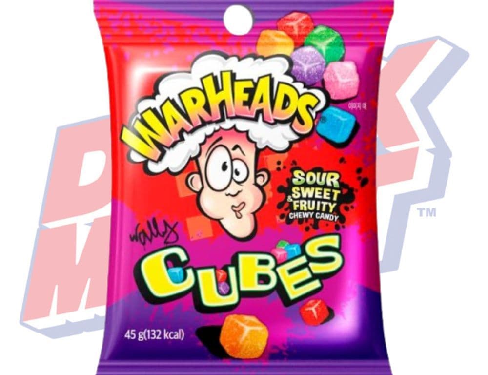 Namu Warheads Cubes Chewy Candy - 45g