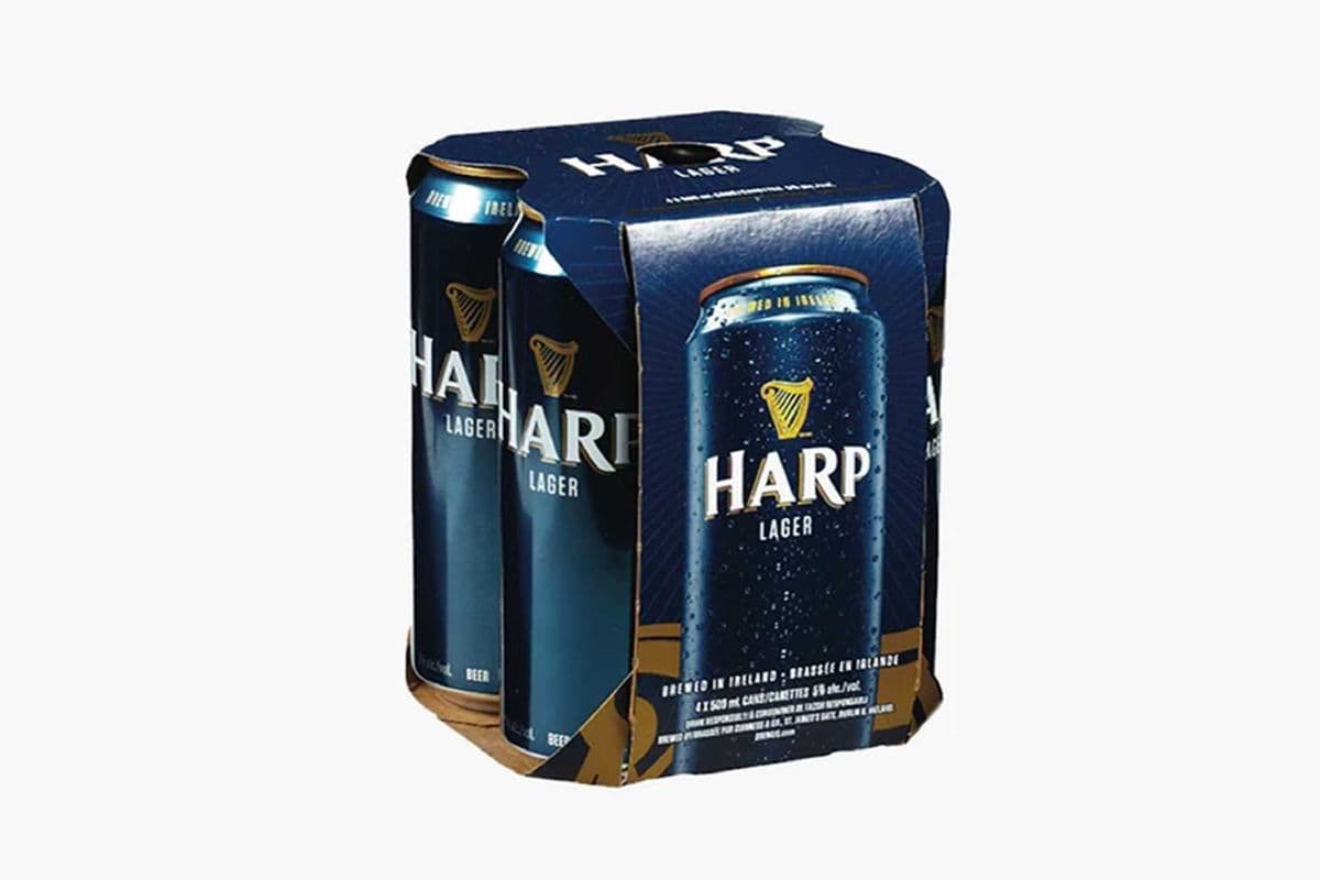 745449. HARP LAGER (4 x 500ML (CANS))