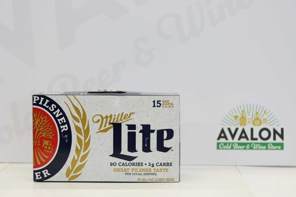 Miller Lite 15pk Can (15 x 355ml)