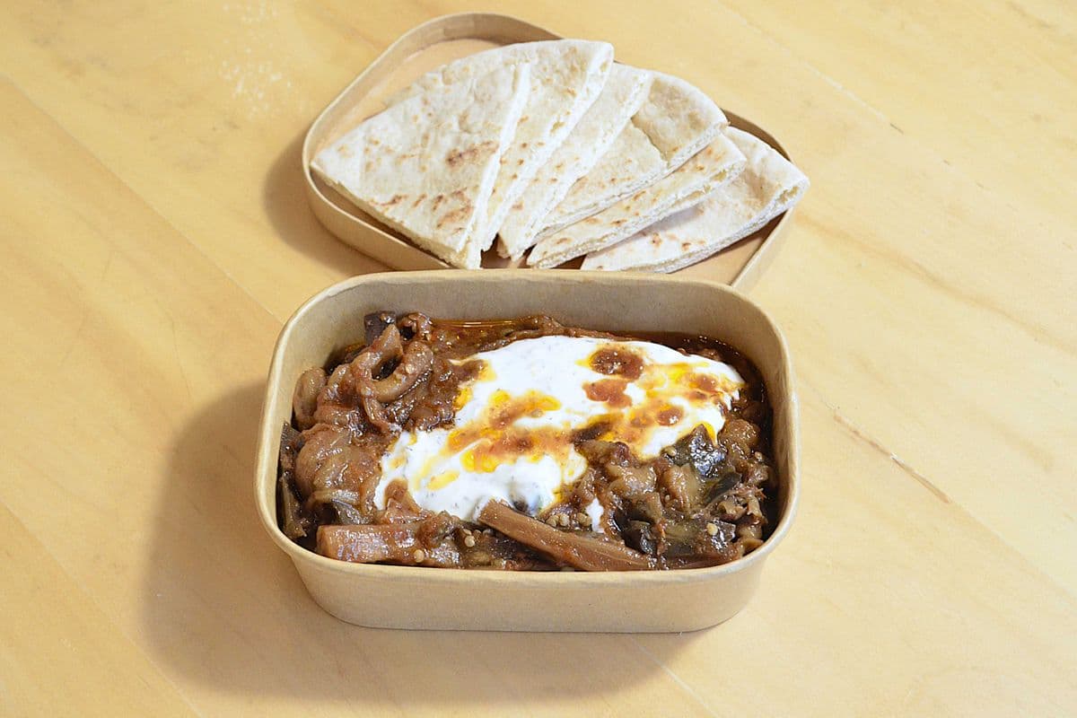 Eggplant Fatteh
