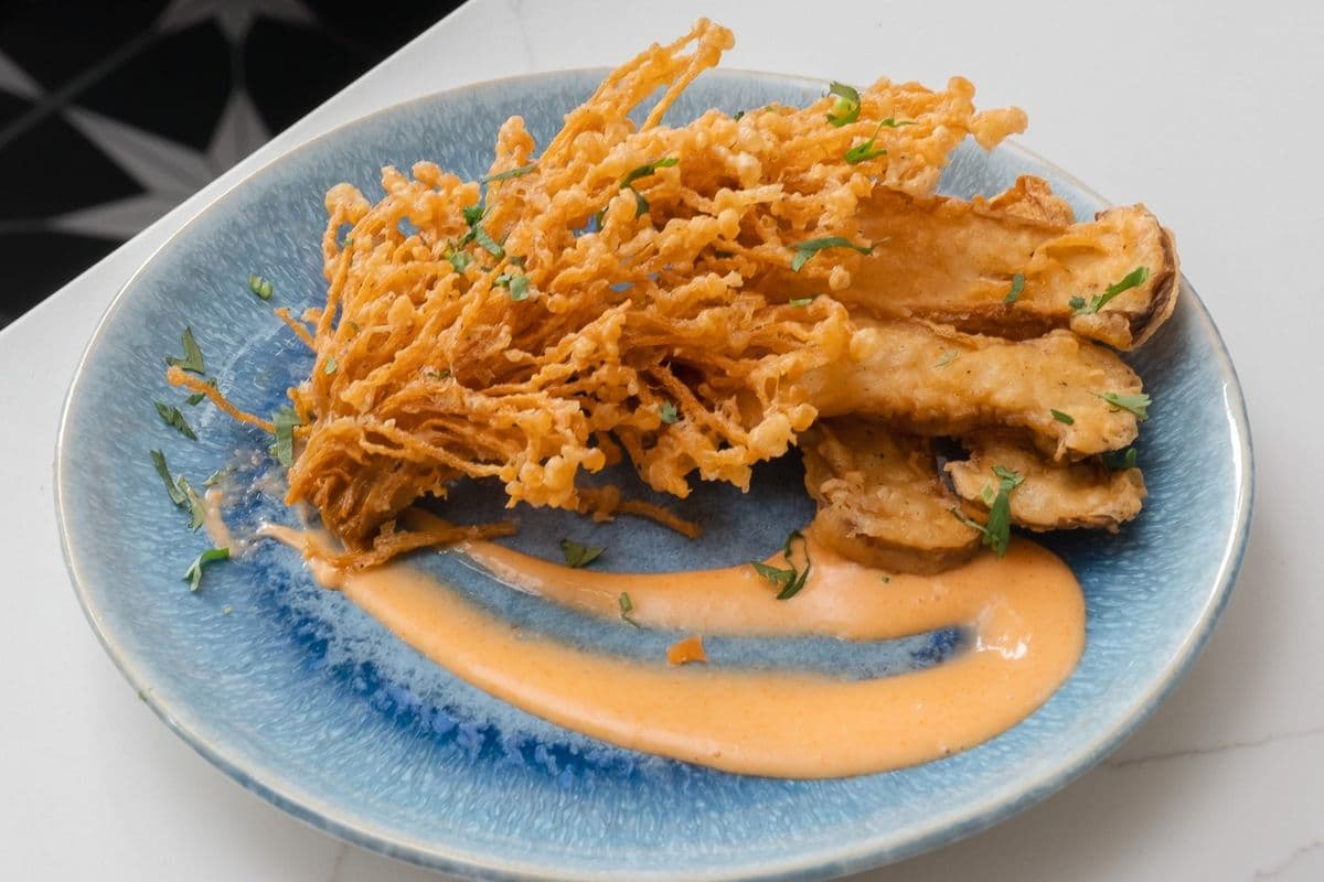 Nấm Chiên / Deep Fried Assorted Mushrooms (V)