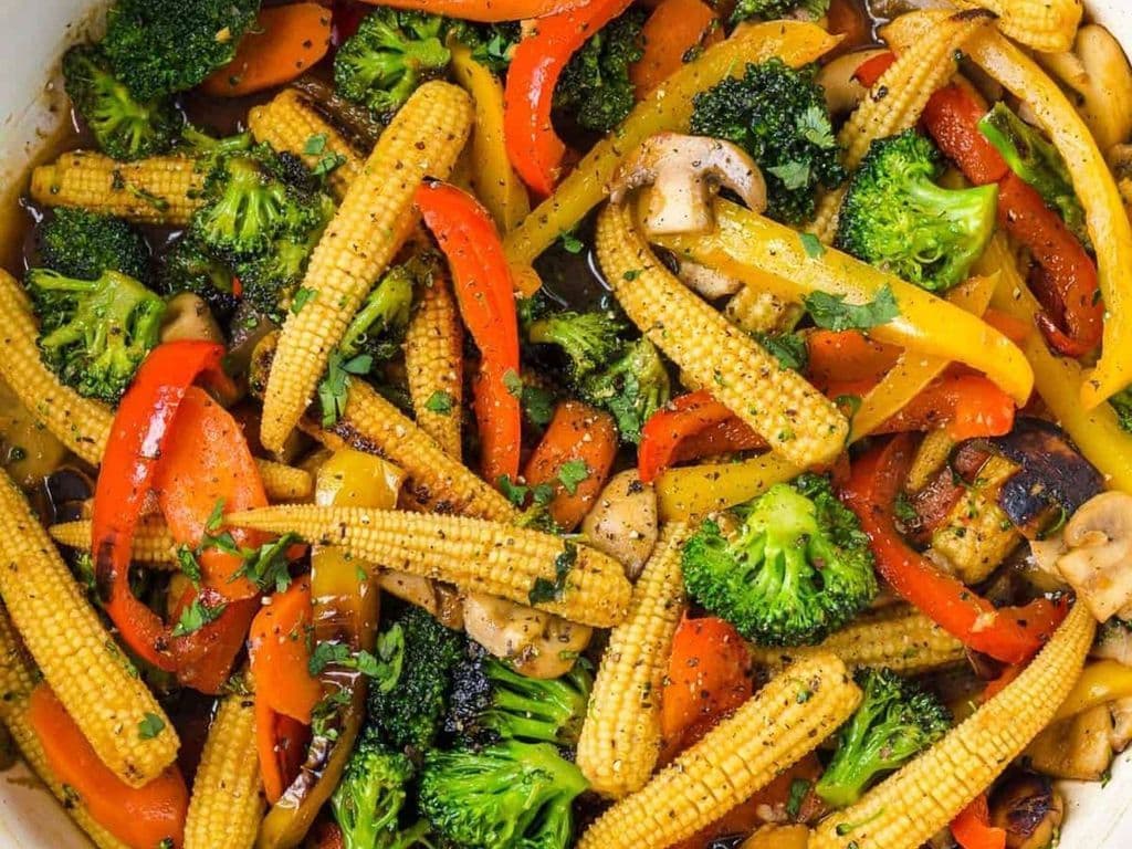 Stir Fried Mixed Veg