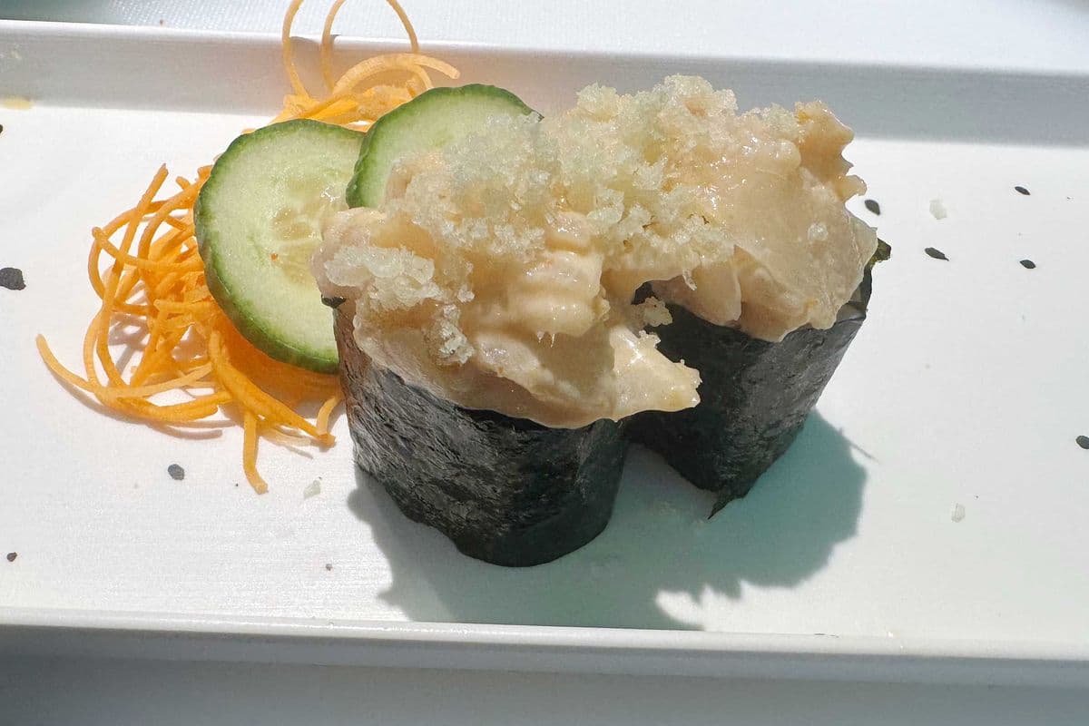 Poisson d'huile épicé (2mcx) / Spicy oil fish(2pc)-Nigiri