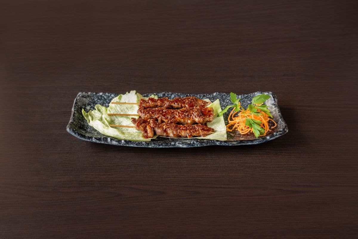 11. Beef Skewers (3 pcs)