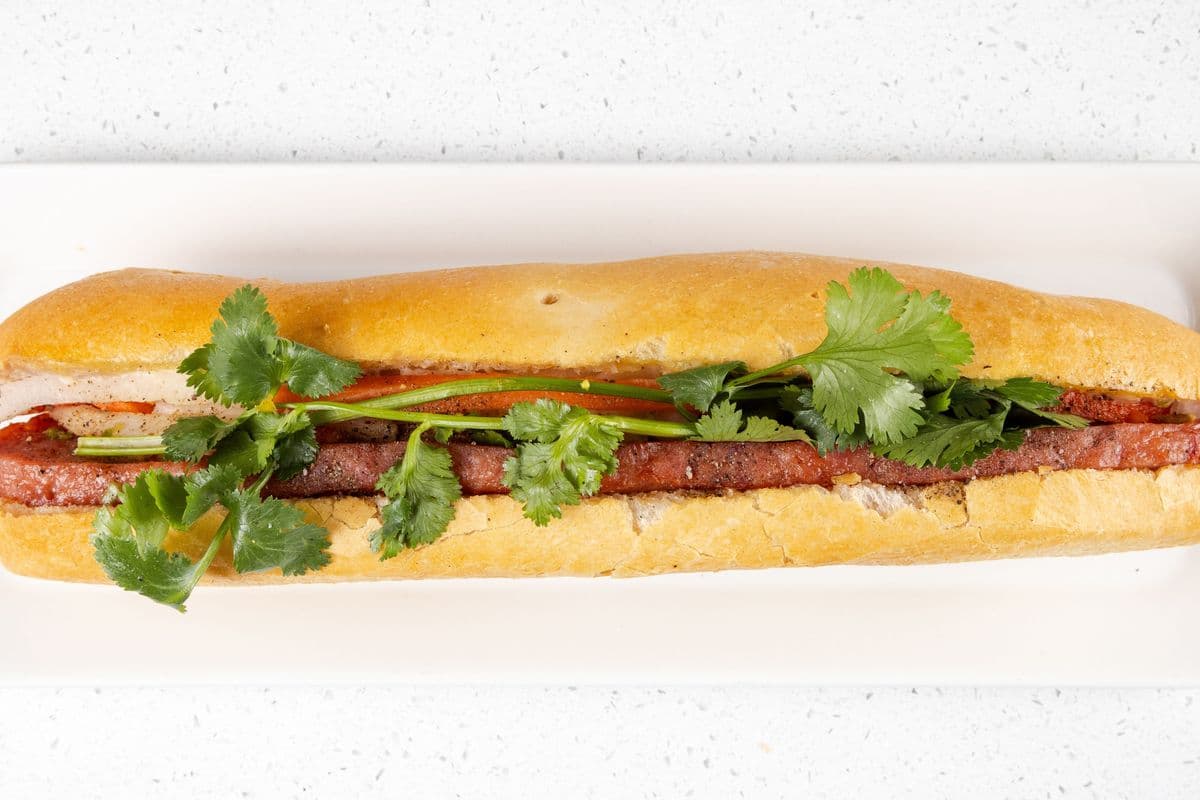 BM7. Bánh Mì Nem Nướng - Pork Sausage Sub