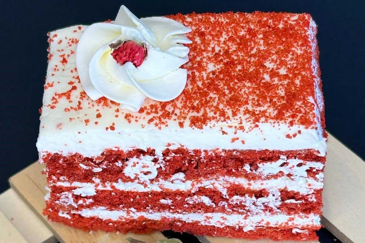 Red velvet Slab