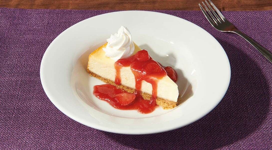 NEW YORK STYLE CHEESECAKE - Plain (490 Cals)