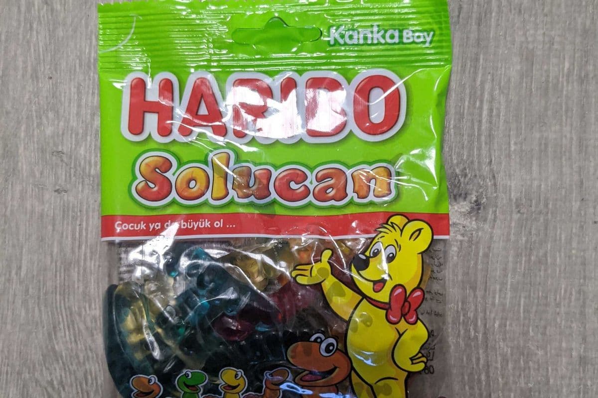 HARIBO WORMS GUMMY CANDIES 80 G HALAL