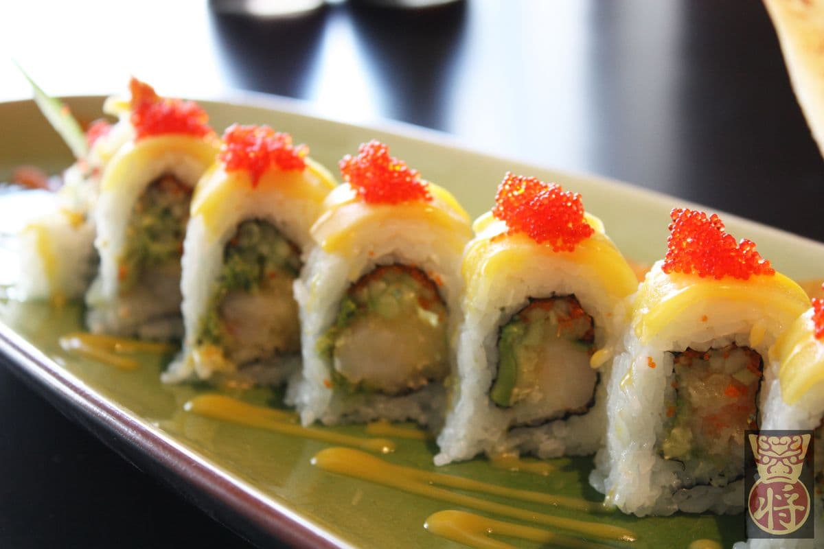 159. Mango Dragon Roll (10 pcs)