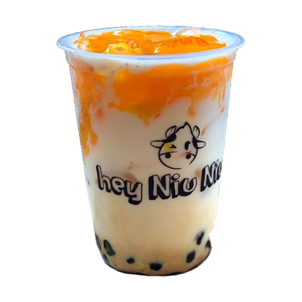 Mango and Brown Sugar Milk Bubble Tea (NB4)