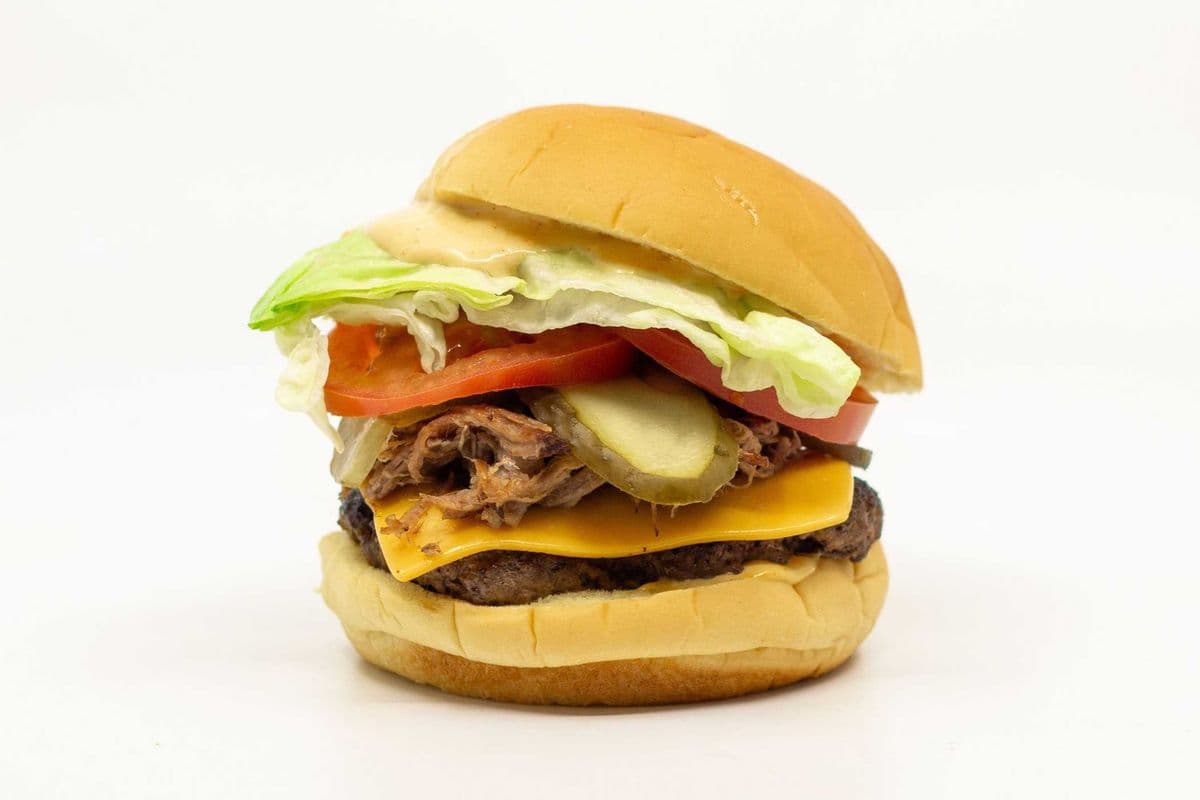 PULLED BRISKET BURGER