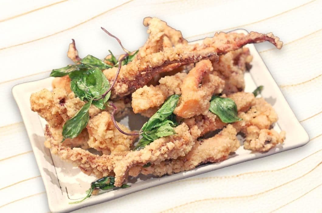 Deep Fried Squid Tentacle / 炸魷魚鬚