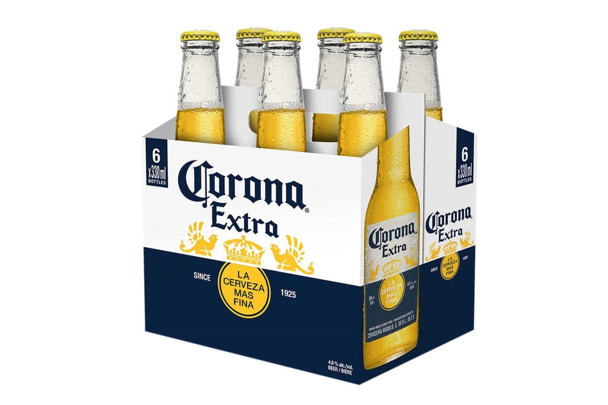 CORONA EXTRA 6 BOTTLES(330ML) (1 x 330ML)
