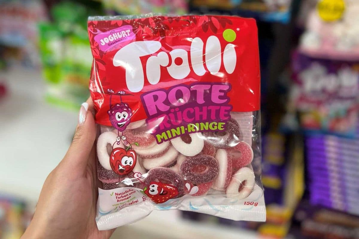(GERMANY) TROLLI ROTE FRUCHTE MINI RING - 150G
