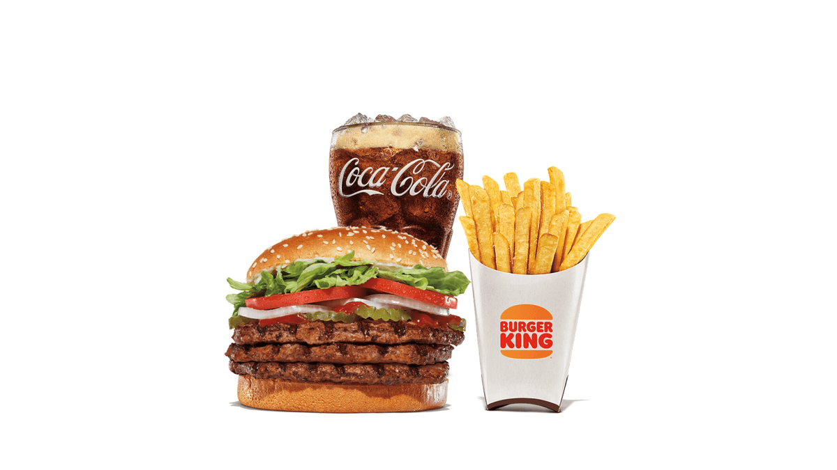 Triple Whopper® Large Combo