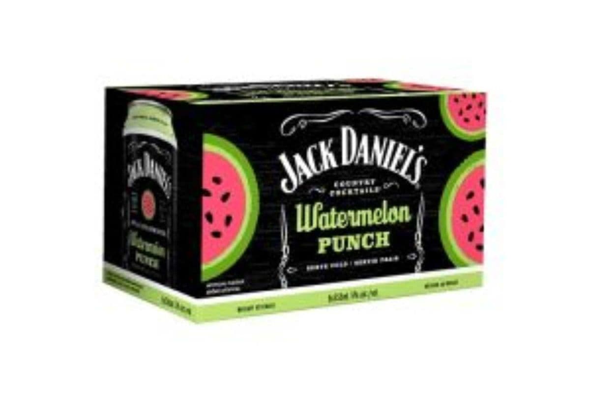 Jack Daniel's Country Cocktails Watermelon Punch (6 x 355 ml Cans)