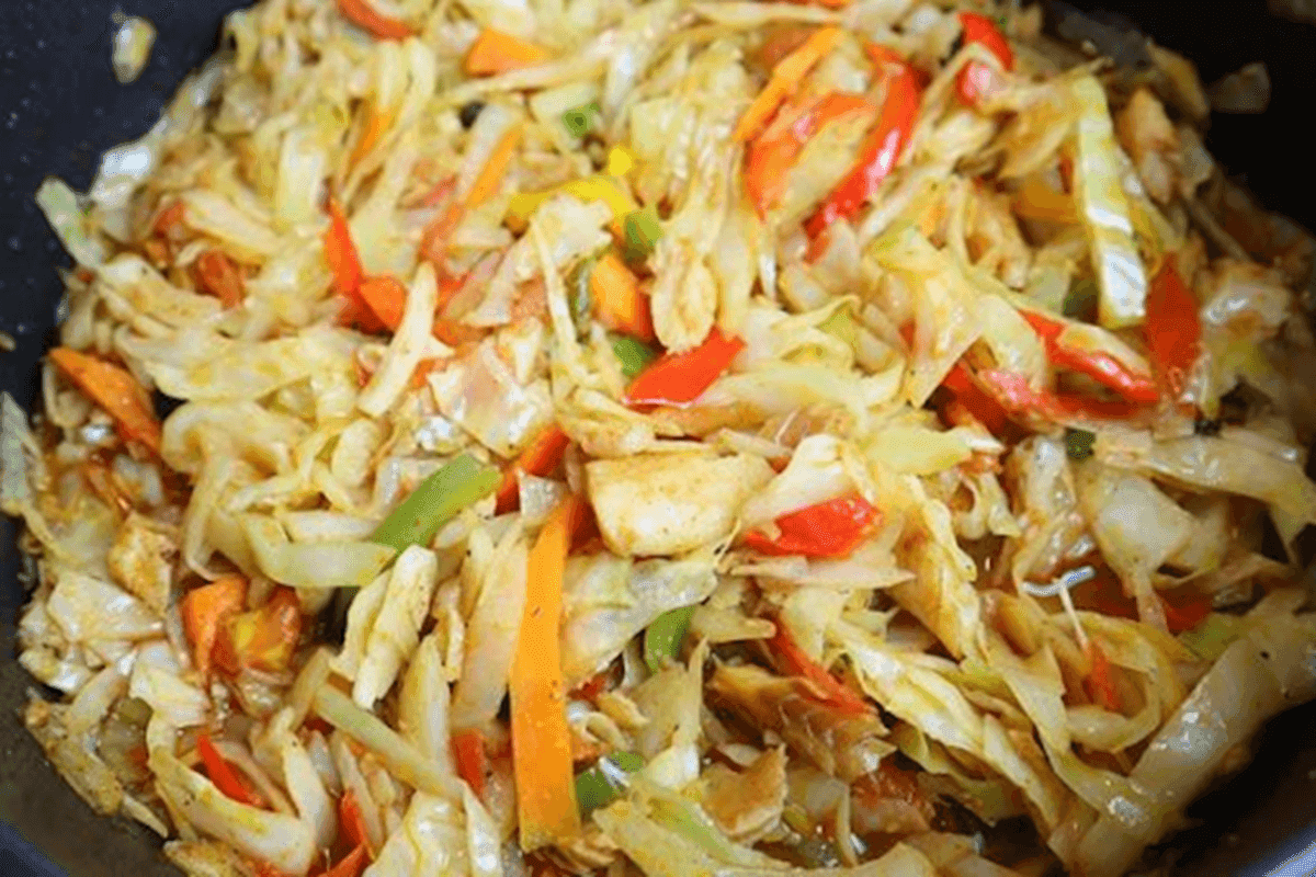 Cabbage with Saltfish
