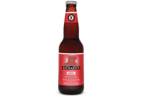 S107. Rickards Red by Molson, Bottled Beer (341 ml)