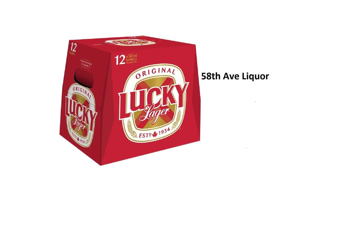 LUCKY LAGER 12 BOTTLES (1 x 12x341ML)