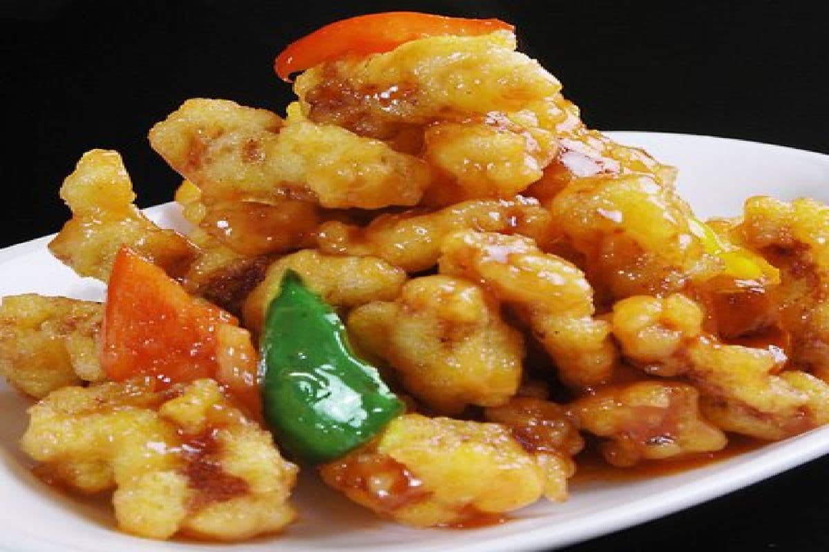 Crispy Fried Pork with Chef's Special Sauce(溜肉段)