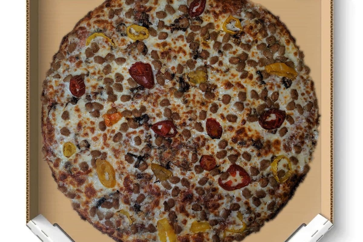 Large Capocollo Flame Pizza