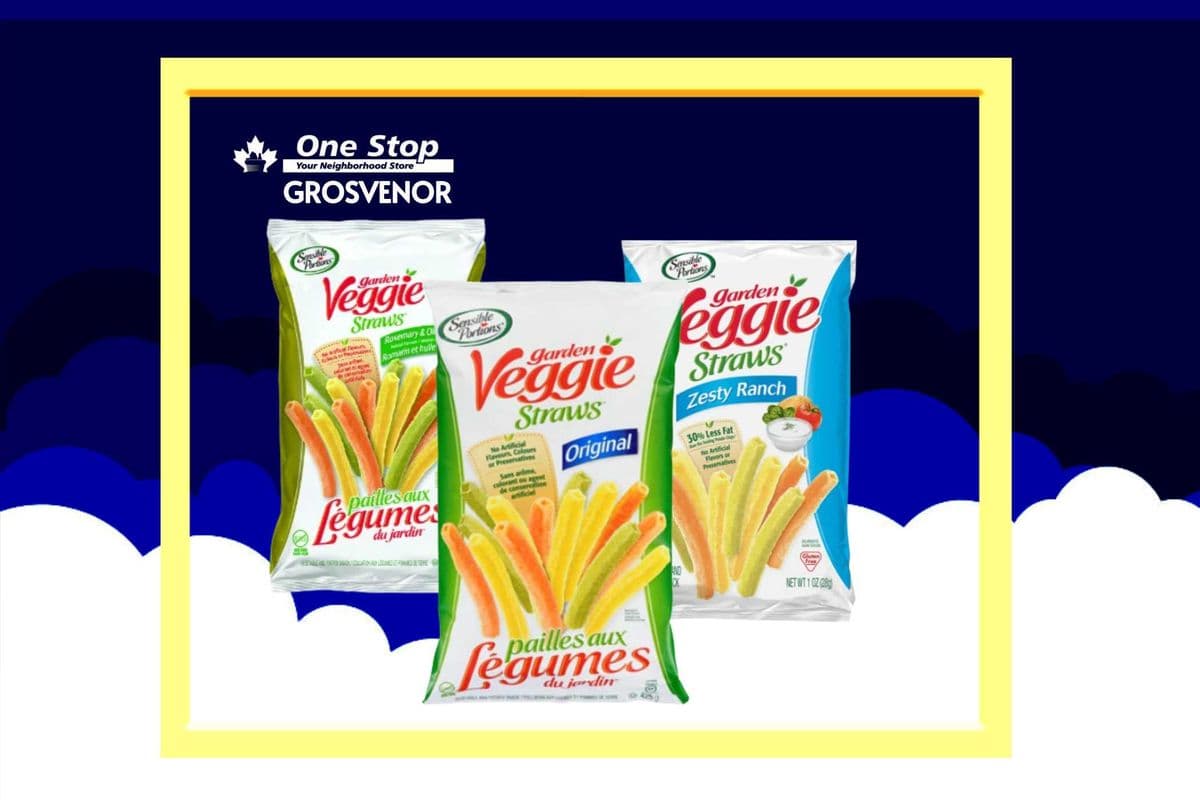 SENSIBLE VEGGIE STRAWS (120 g) (142g)