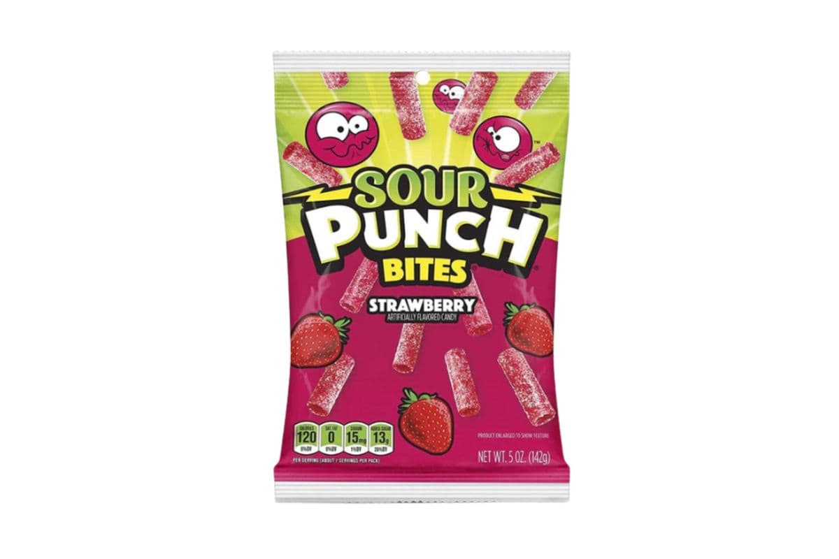 Sour Punch Bites Strawberry