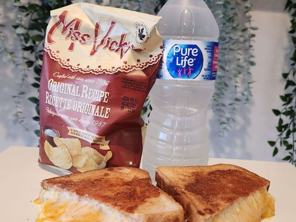 The Kids Grilled Cheese Meal (pressed)