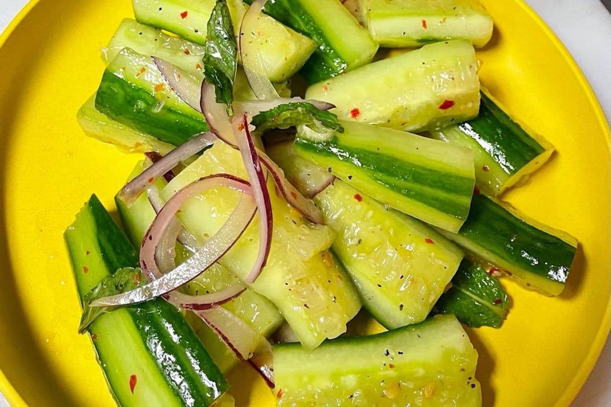 Marinated Cucumber Salad