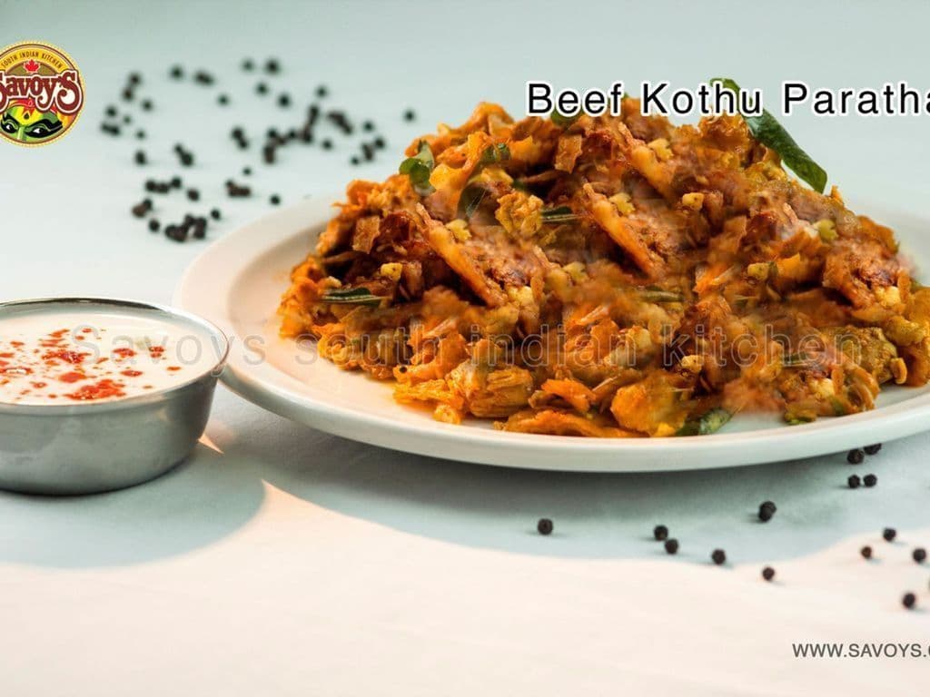 Beef Kothu Porotta