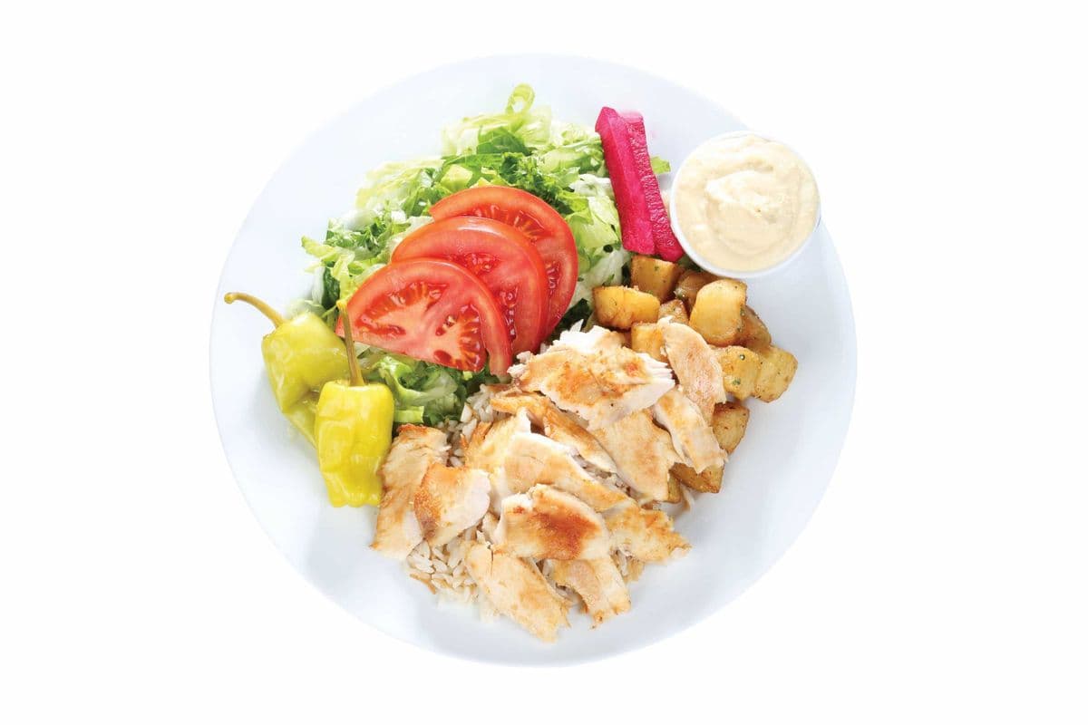 Assiette Shish Taouk Poulet / Shish Taouk Plate
