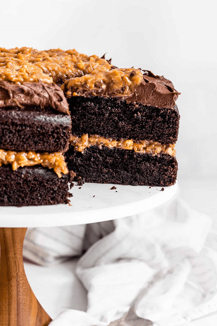CS-GERMAN CHOCO CAKE SLICE