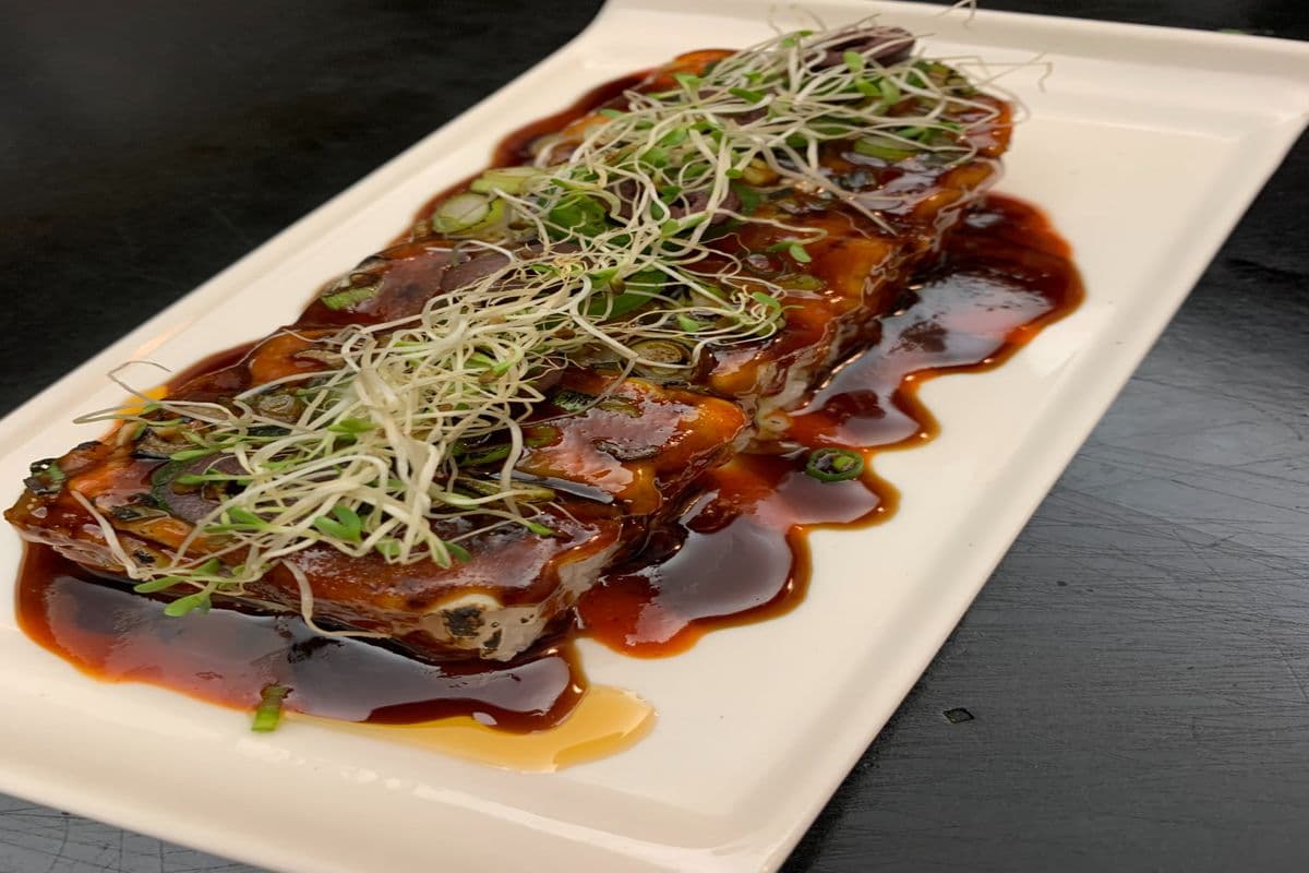Tuna Aburi Oshi (8 pcs)