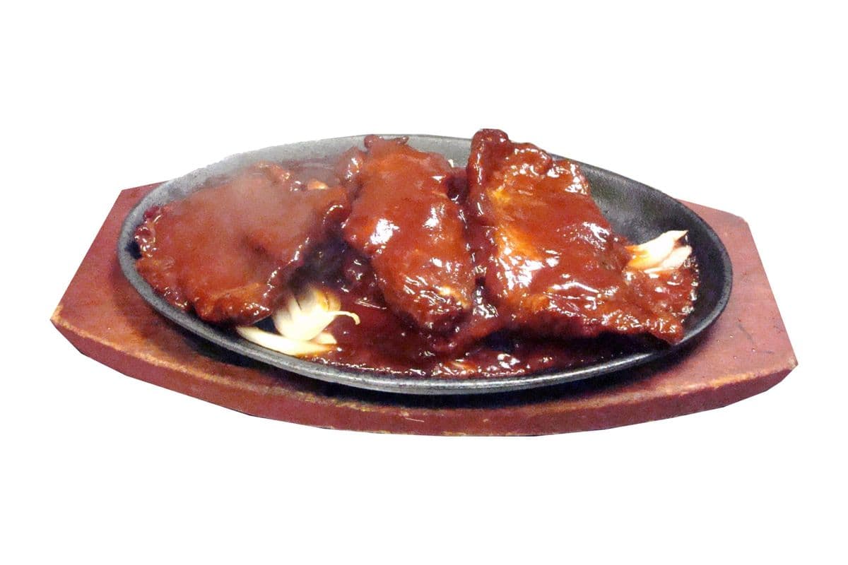 196. Mignon Steak in Chinese-Style 鐵板中式牛柳