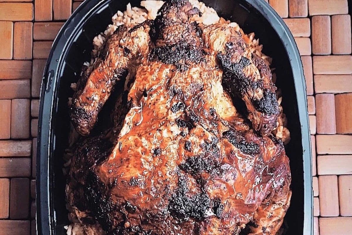 The Ocho Jerk Chicken Family Feast (Serves 4)